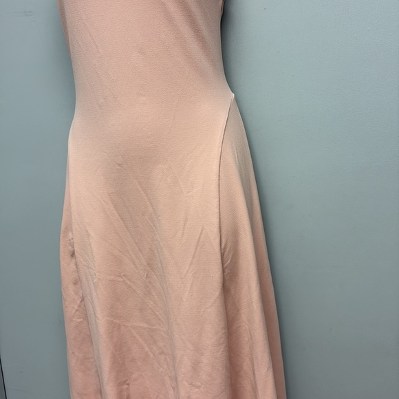 Susana Monaco Strapless High Low Dress -Blush Size Medium - Picture 3 of 13